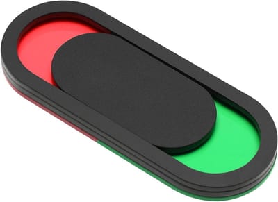 Privacy Indicator Bordjes - Niet Storen Borden - Kantoor Organisatie - Magnetisch Schuifbord - 15 Stuks - Zwart