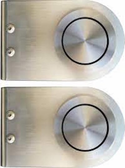 Wisa Solo SF knop (set 2x) - pneumatisch besturing spoelsysteem - t.b.v. steunbeugel - 8050404410