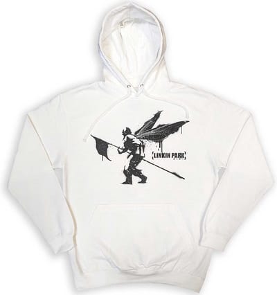 Linkin Park - Street Soldier Hoodie/trui - S - Wit