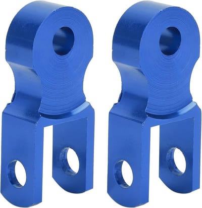 2 Stuks Verstelbare Shock Absorber Verhogers voor Motorfiets, Aluminium Hoogte Extenders voor Verbeterde Rijdcomfort en Stabiliteit