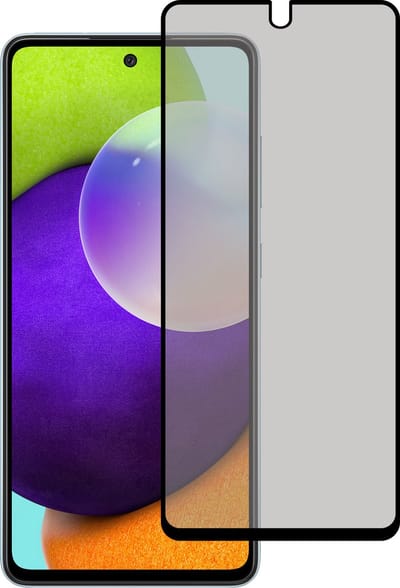 Screenprotector - Geschikt voor Samsung Galaxy A52 - Privacy Filter - Beschermglas - Gehard Glas - Tempered Glass - Screen Protector