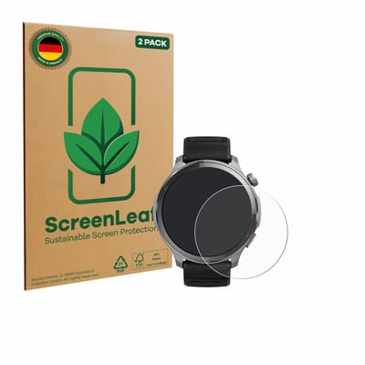 2 Stuks Screenprotector voor Huami Amazfit Balance 2 XT - Hoogwaardige Beschermfolie transparant
