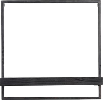 Maddison wandplank 50x15x50 cm - mat zwart