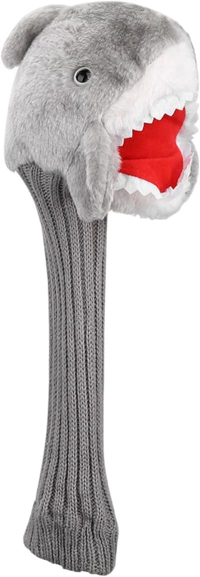 Golf Hoes - Club Beschermer - Golf Bescherming - Grappig Ontwerp - 37x18x11cm - Zwart
