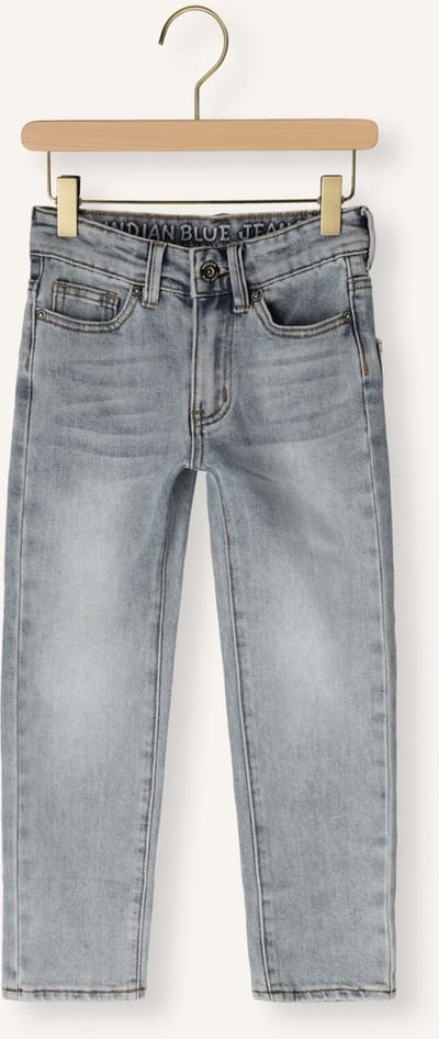 Indian Blue Jeans 2552 Wide Straight Blue Jeans Jeans Jongens - Broek - Lichtblauw - Maat 164