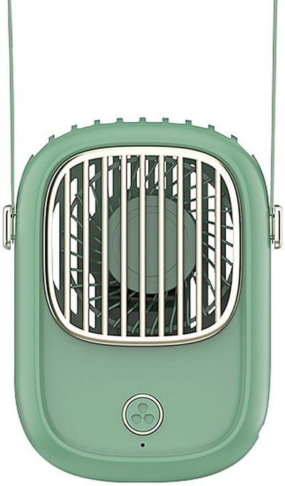 Draagbare mini-nekventilator – handsfree, oplaadbaar via USB