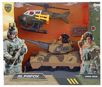 Toi Toys Speelset militair + accessoires