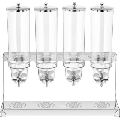 Royal Catering Granen Dispenser - 4 x 3.5 L - 4 containers 10011388