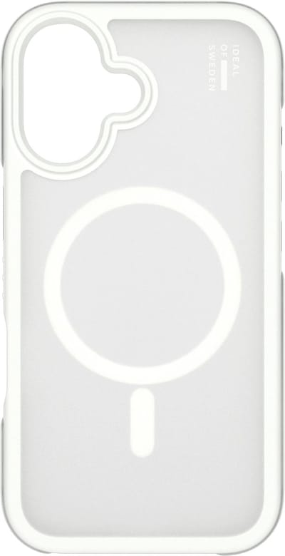iDeal of Sweden Ideal Bumper Case met magnetische ring geschikt voor iPhone 16 Plus Cloudy White