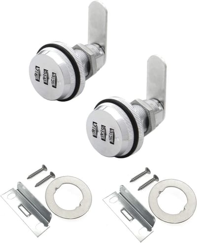3-Cijferige Code Combinatie Camlock - Gecodeerd Sloten voor Kastdeuren en Lockers