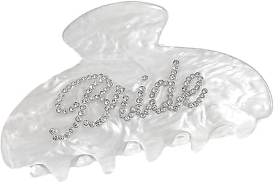 Dailygoods- Bruidshaarspelden - Acryl Haarspelden - Strass Haarspelden - Haaraccessoires Bruiloft - Lichtgewicht en Duurzaam - Perfect voor Bruidsmeisjes - Haarspeld