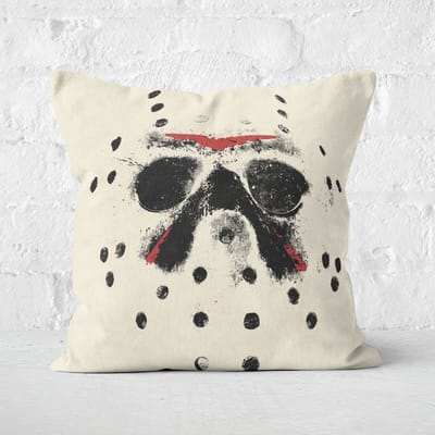Friday 13th Jason Voorhees Vierkant Kussen - 50x50cm - Soft Touch