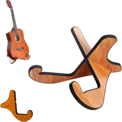 Allecta - Universele Opvouwbare Gitaarstandaard - Akoestisch Elektrisch Bass - Reizen - Cello - Banjo