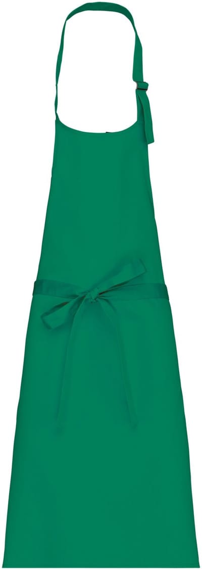 Kariban Katoenen schort zonder zak K895 - Kelly Green - One size