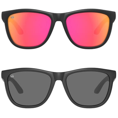 MowMow 2-pack Zonnebril - Gepolariseerd - Heren - Dames - ZEUS collection