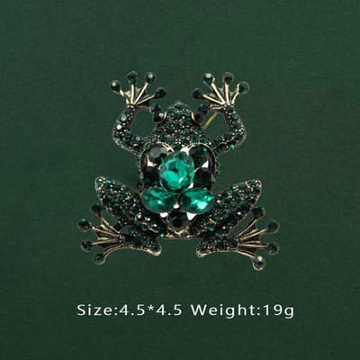 Retro Pak Luxe Wild Creatieve Tas Speld Broches Ins Vrouw Meisje Feest Broche Accessoires black
