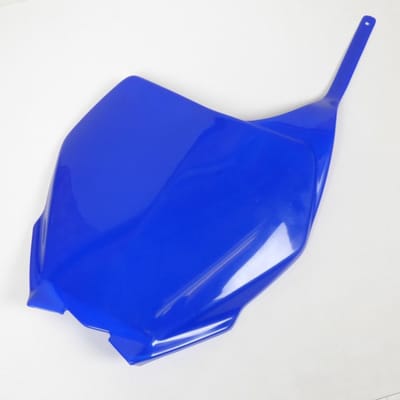 voornummerplaat ufo blauw voor motorcross yamaha 125 yz 2006 tot 2010 ya03880089 nieuw