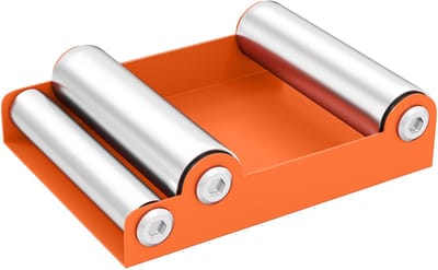HOMCOM Motorfietsstandaard Metaal, Aluminium 15L x 11,5B x 4H cm Oranje