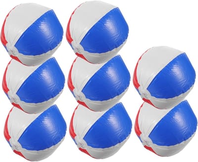 Opblaasbare Strandballen - Water Decoraties Zwembad - Feestjes en Spellen - Duurzaam PVC Materiaal - 34 cm Diameter - Multi Kleuren