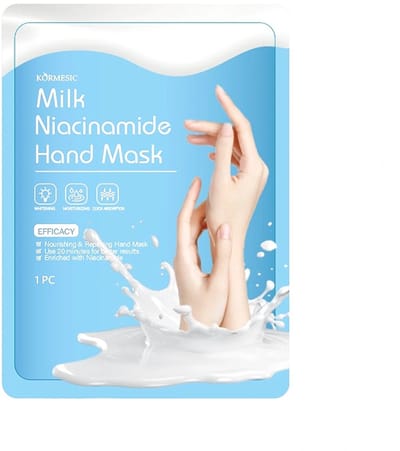 Milk Niacinamide Hand Mask / Verhelderend handmasker met melkextract en niacinamide