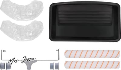 Mrs. Jones 457 cm Verfroller Kit - Verfset met 2 Stuks Lade Voeringen .