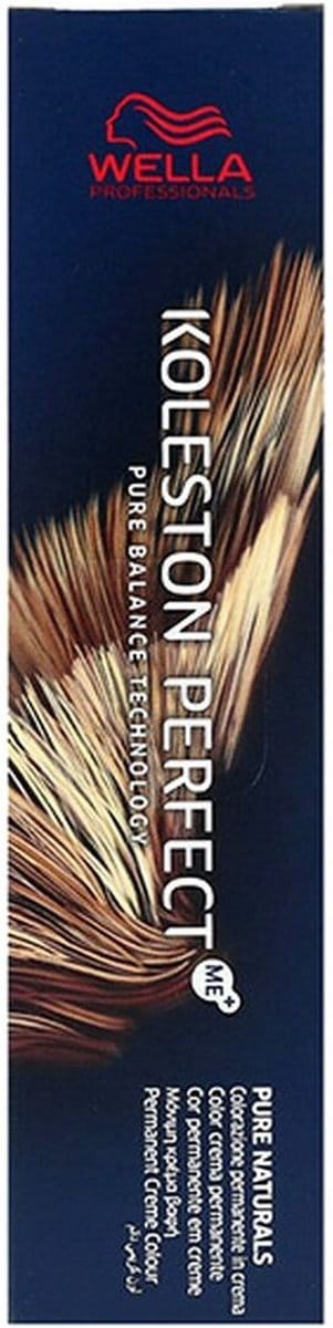 Wella Professionals, Koleston Perfect Me+, Coloration Permanente pour Cheveux, 7/07 Blond Moyen Châtaigne Naturel, 60 ml
