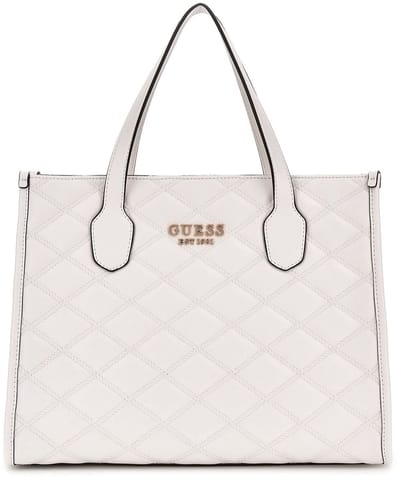 Guess Medium Schoudertas Dames - Tamsin - Beige