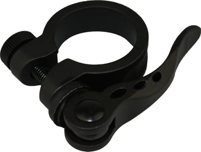 Vwp Zadelklempen Met Snelspanner 28,6 Mm Aluminium Mat Zwart