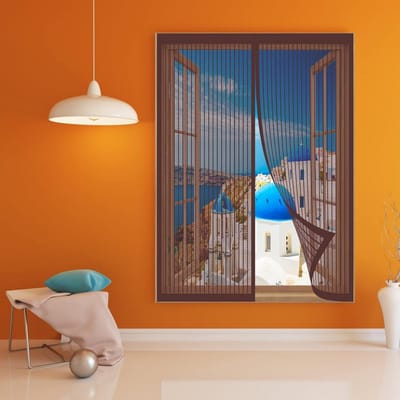 Extra Sterke Magnetische Hor voor Deur 90x195 cm - Direct Sluitend Insectenhor Zonder Boren