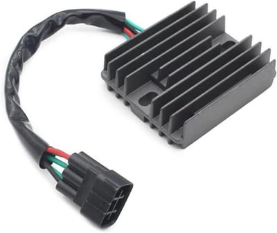 Motor Regulator Gelijkrichter - Spanningsregelaar Buitenboordmotor - Stabiliseer Elektrisch Systeem - Verbeter Laadcapaciteit - 1x1x1 cm - Zilverkleurig