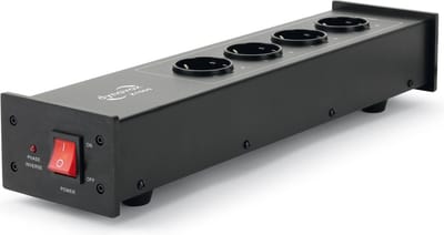 Dynavox X1000B HiFi Stroomfilter Netfilter Zwart – Krachtig Stekkerblok voor Puur Geluid