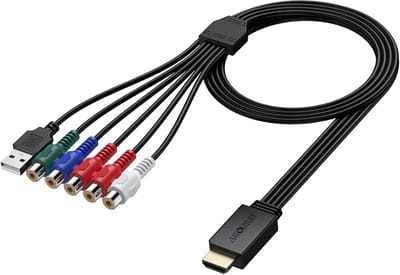 YPbPr Component naar HDMI Converter Kabel voor Video en Audio