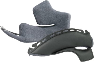 Wangkussens Helm - Kinsteunen Set - Motor Comfort - Geluidsisolatie - 31 mm - Zwart
