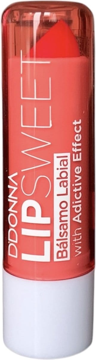D'Donna - Magic Lipstick - Lippenbalsem - Verkleurende lippenbalsem - Verkleurende lipstick - Strawberry Candy - Aardbei Snoep - Rood - Nummer 4