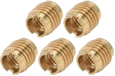 Dailygoods- Biertaphandvatmoeren 5 Stuks - Messing Draad - Biertapkraan - Handmatige Installatie - 3/8in-16 UNC - Geschikt voor Amerikaanse Bierkranen