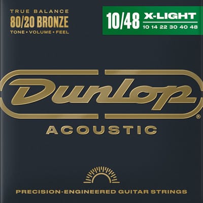 Dunlop acoustic strings extra light 10-48