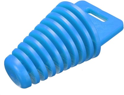 Uitlaat Demper - Wassen Plug - Motor Reinigen - Universeel Geschikt - 34-62mm - Blauw