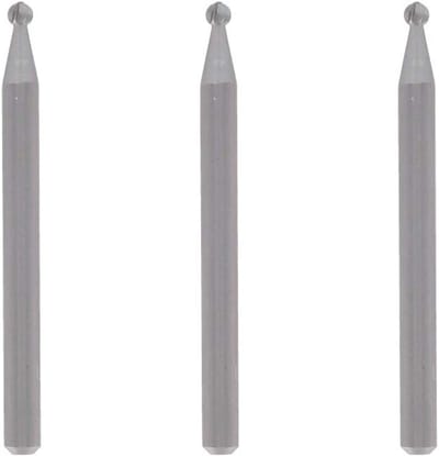 Graveer Bits Set - Detail Frezen - Gedetailleerd Frezen - Voor Diverse Materialen - 3 Stuks - Multicolor