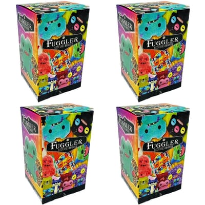 Originele Fuggler Blind Box Figuur Lelijk Monster Tand Wijd Ogen Vreemdeling Geïrriteerde Buitenaards Wezen Schreeuw V3 Grijns Grijns Verzamelaar Model Speelgoed