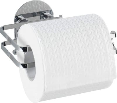 Wenko Toiletrolhouder Turbo-loc-systeem 13,5 Cm Rvs Zilver