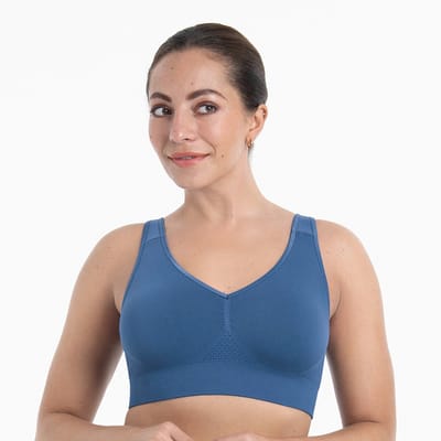 Anita Care Lotta voorgevormd en naadloze prothese bh - Blue heaven