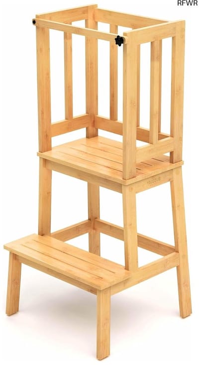 RFWR® 2-in-1 Leertoren voor Kinderen - Veilig en Duurzaam