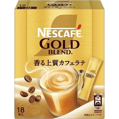 Nestlé Gold Blend instantkoffie sticks 18 stuks - Heerlijke en rijke oploskoffie voor een perfecte kop koffie