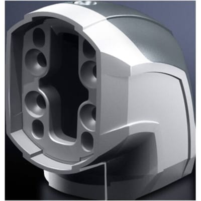 Rittal CP 6206.600 Haakse adapter Haaks Aluminium, Kunststof Grijs-wit (RAL 7035) 1 stuk(s) Piece