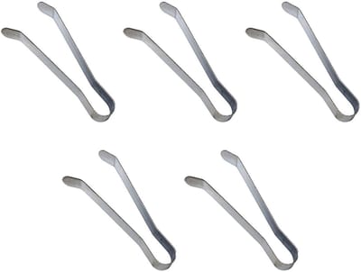 Kaarsenlont Gereedschap - Vlam Doven - Veilig Blussen - Hittebestendig Staal - 5 Stuks - Zilverkleurig