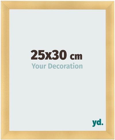Your Decoration - Fotolijst 25x30 cm - MDF - Goud Mat - Pisa