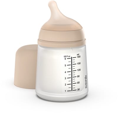 Suavinex Zero Zero Anti-Koliek Fles - Slow Flow - 180ml - Light