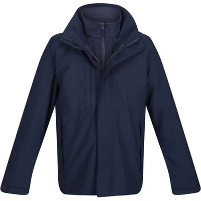 Regatta Heren Kingsley 3 in 1 jas (Marine)