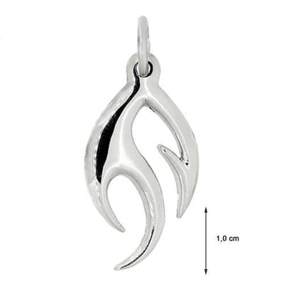 Blinx Jewels Zilveren Hanger Tribal