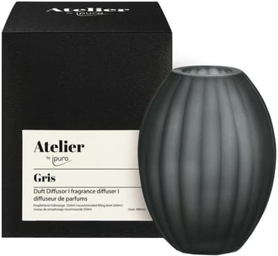 Atelier by Ipuro Gris Geurdiffuser Vaas Small - 480 ml - zonder geurvulling